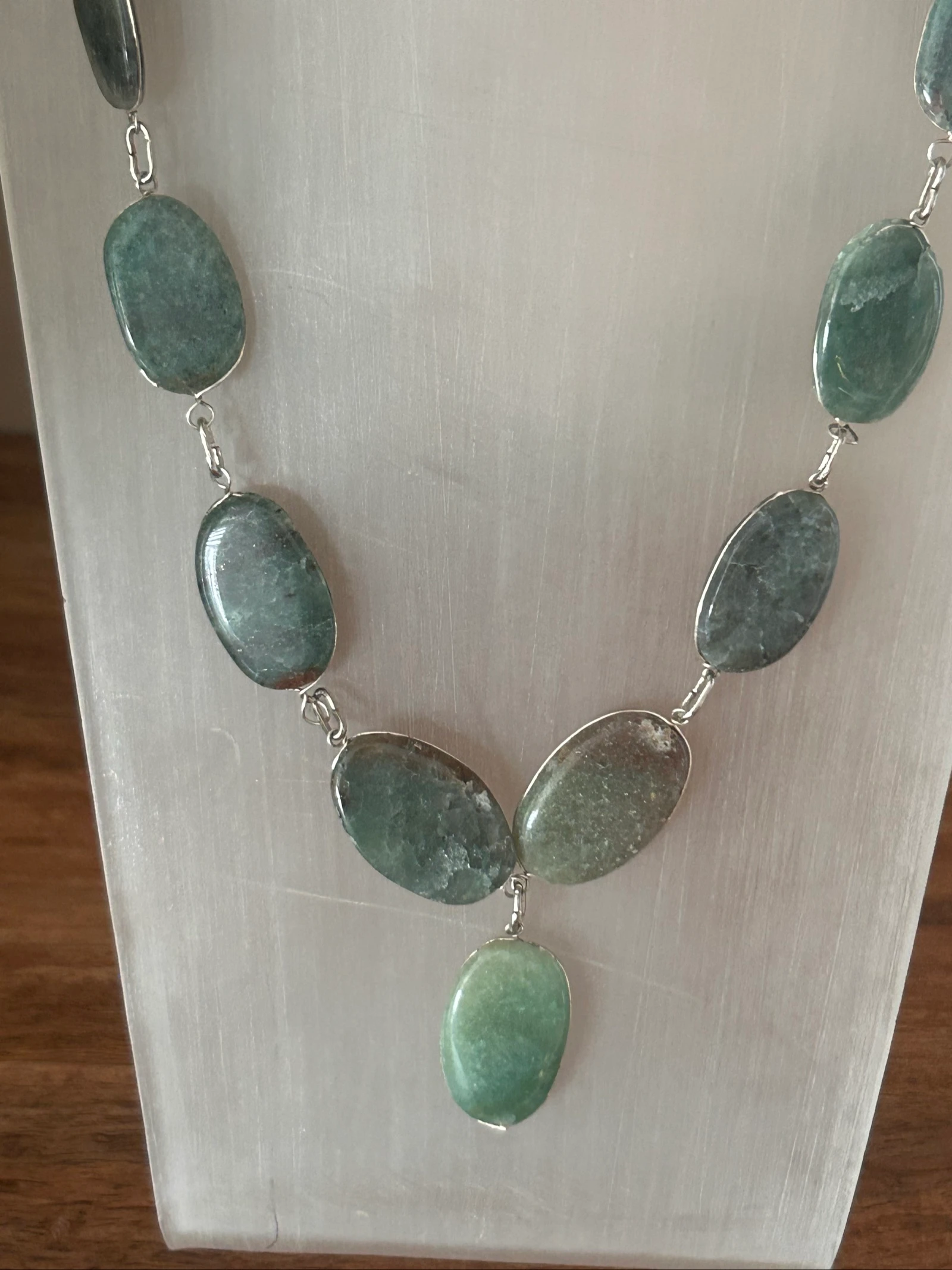 Vintage stenen ketting – photo 2